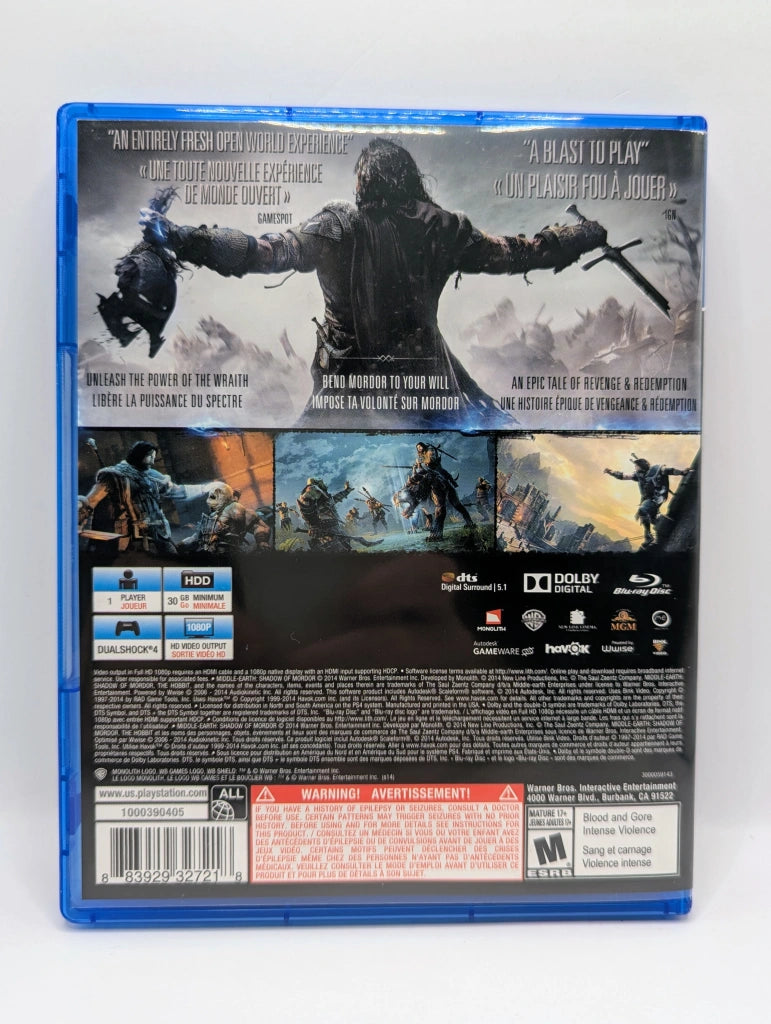Middle Earth: Shadow of Mordor