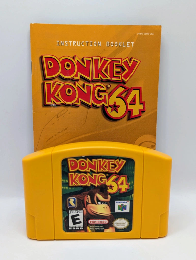 Donkey Kong 64 [Loose + Manual]