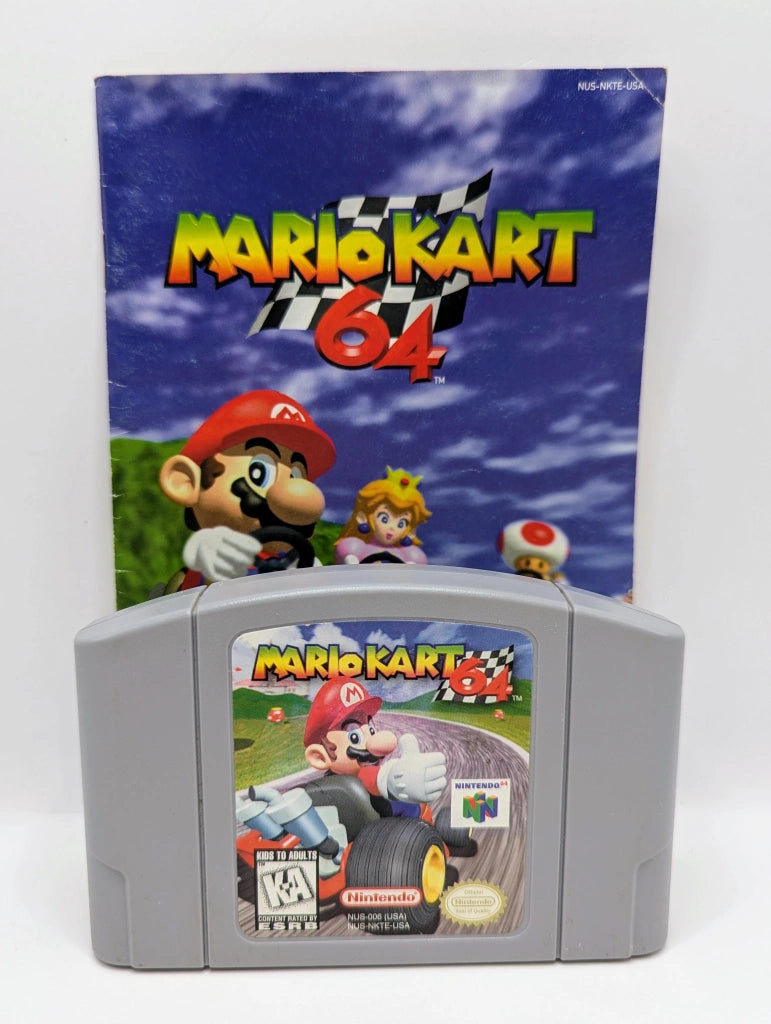 Mario Kart 64 [Loose + Manual]