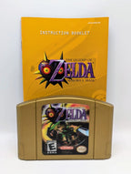 Zelda Majora's Mask [Loose + Manual]