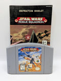 Star Wars Rogue Squadron [Loose + Manual]