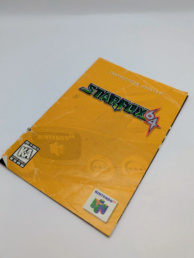 Star Fox 64 [Loose + Manual]