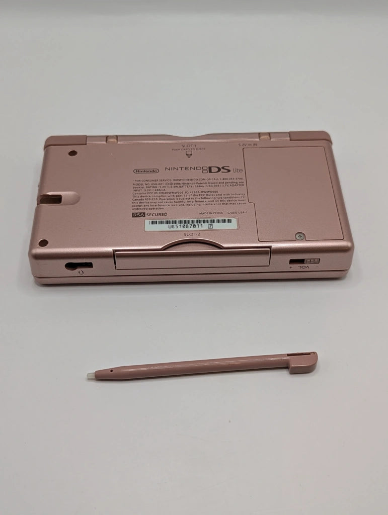 Metallic Rose Nintendo DS Lite