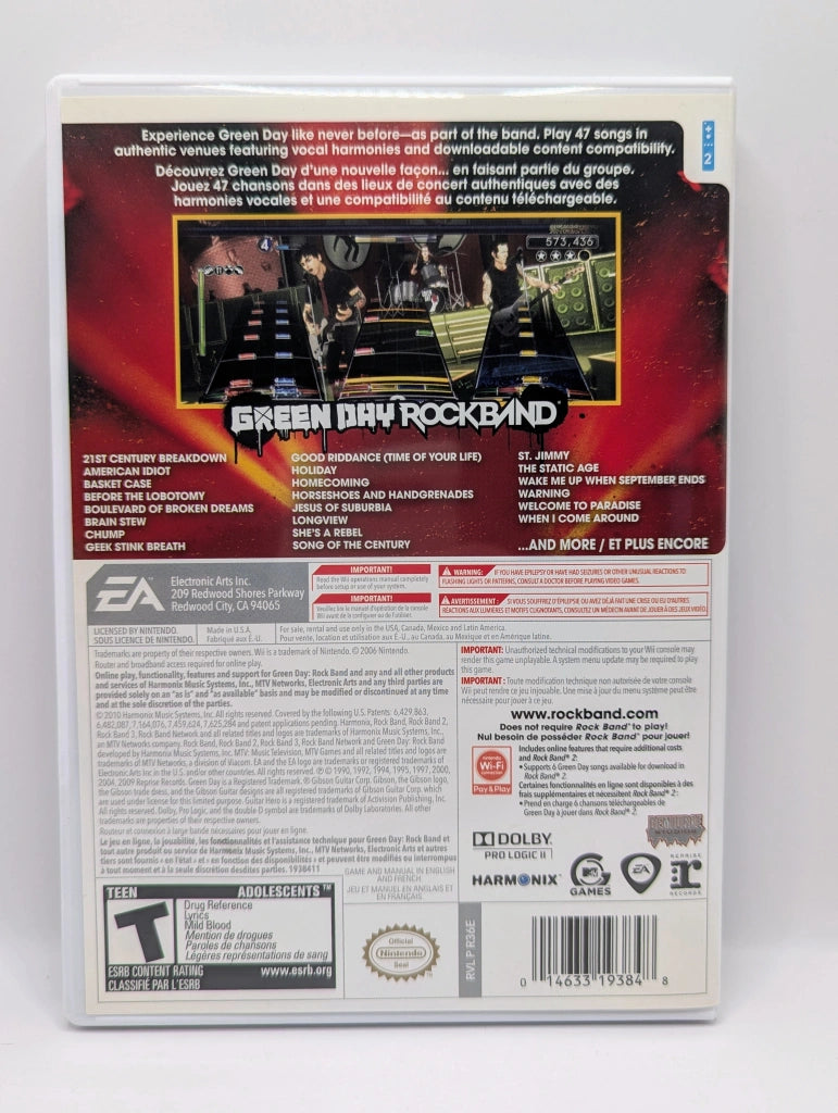 Green Day Rockband