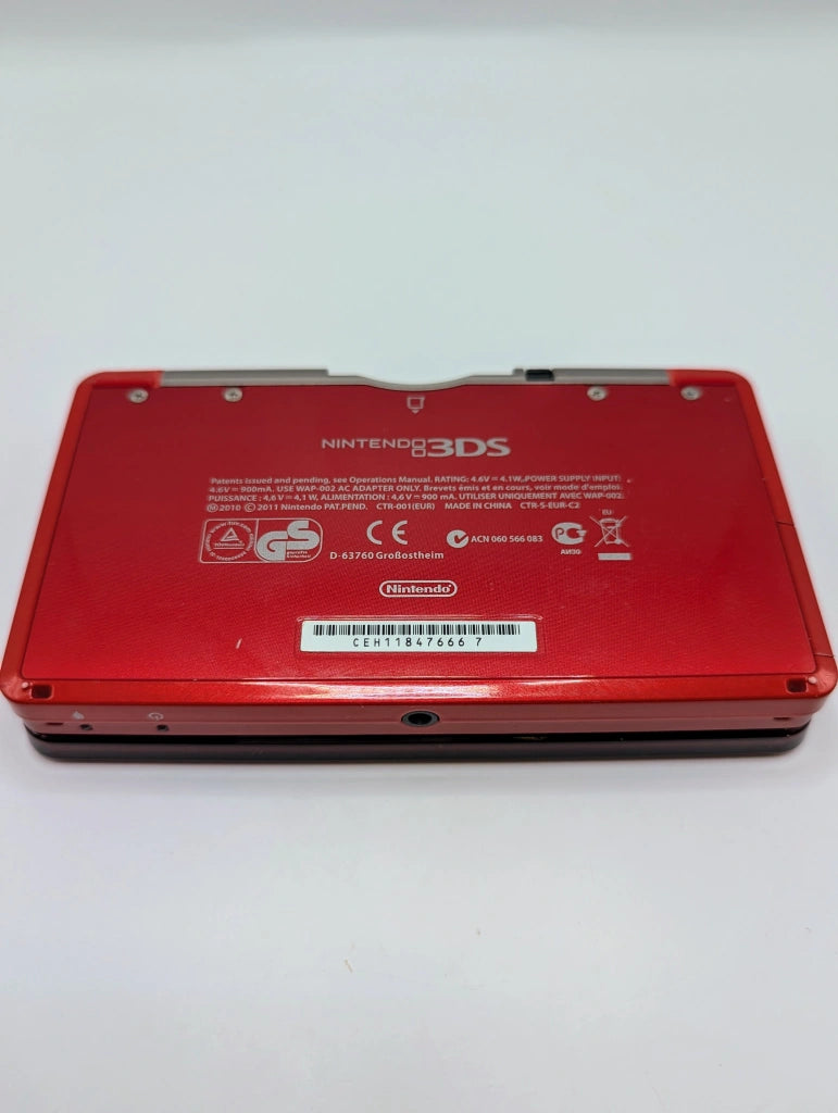 Nintendo 3DS Flame Red