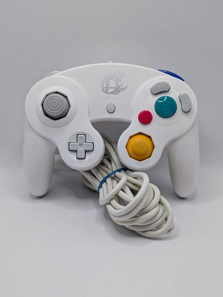 White Super Smash Bros. Gamecube Controller