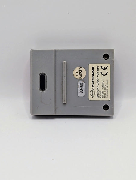 Carte mémoire N64