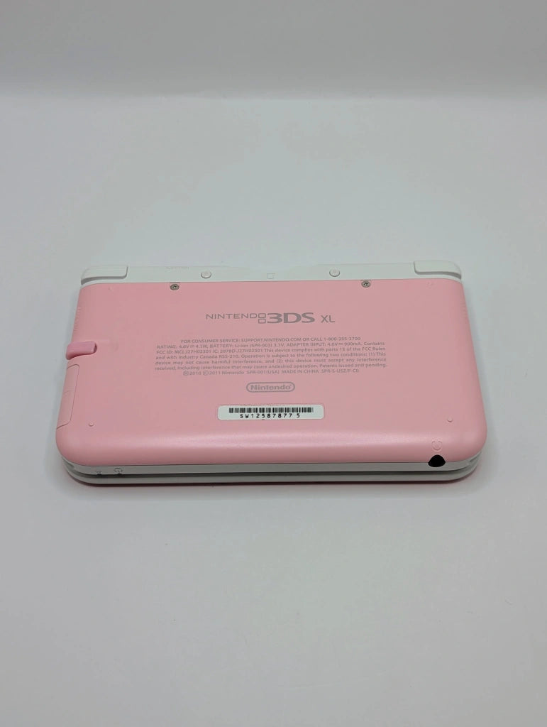 Nintendo 3DS XL Pink + White