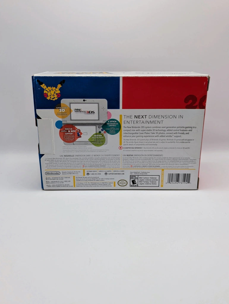 New Nintendo 3DS Pokemon 20th Anniversary Edition