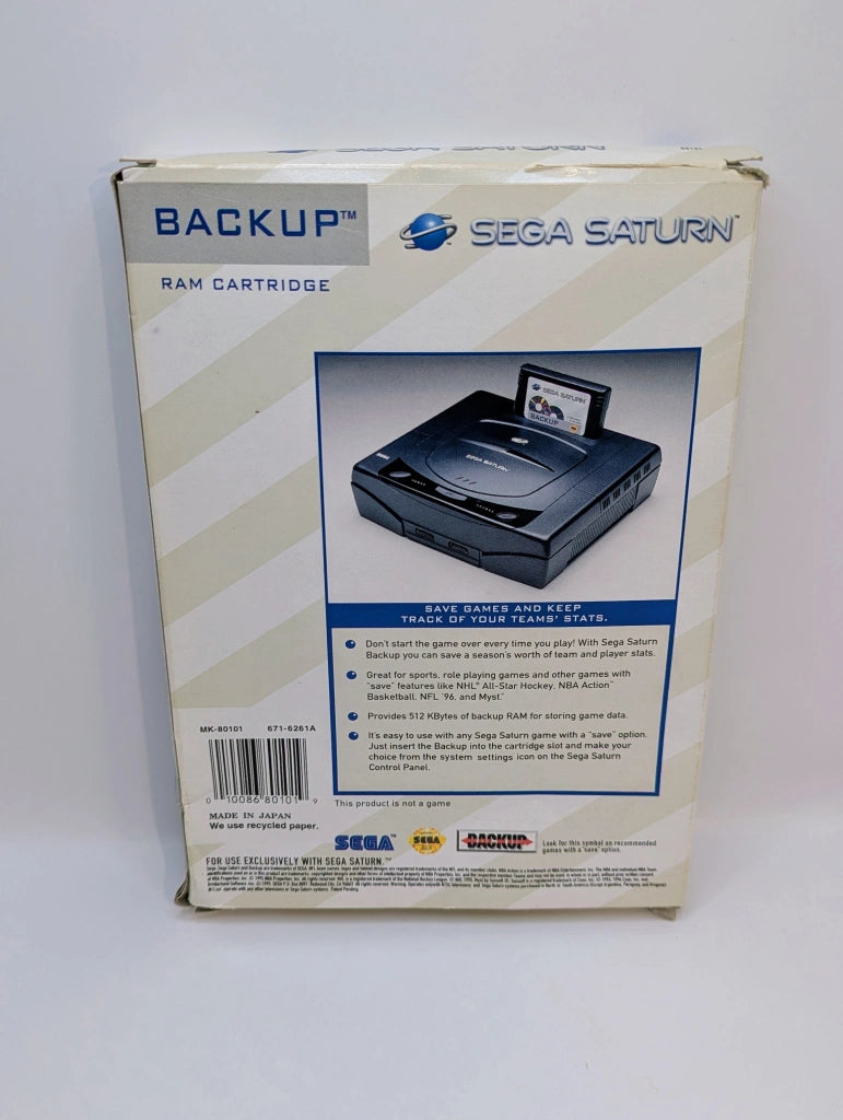 Saturn Backup RAM Cart