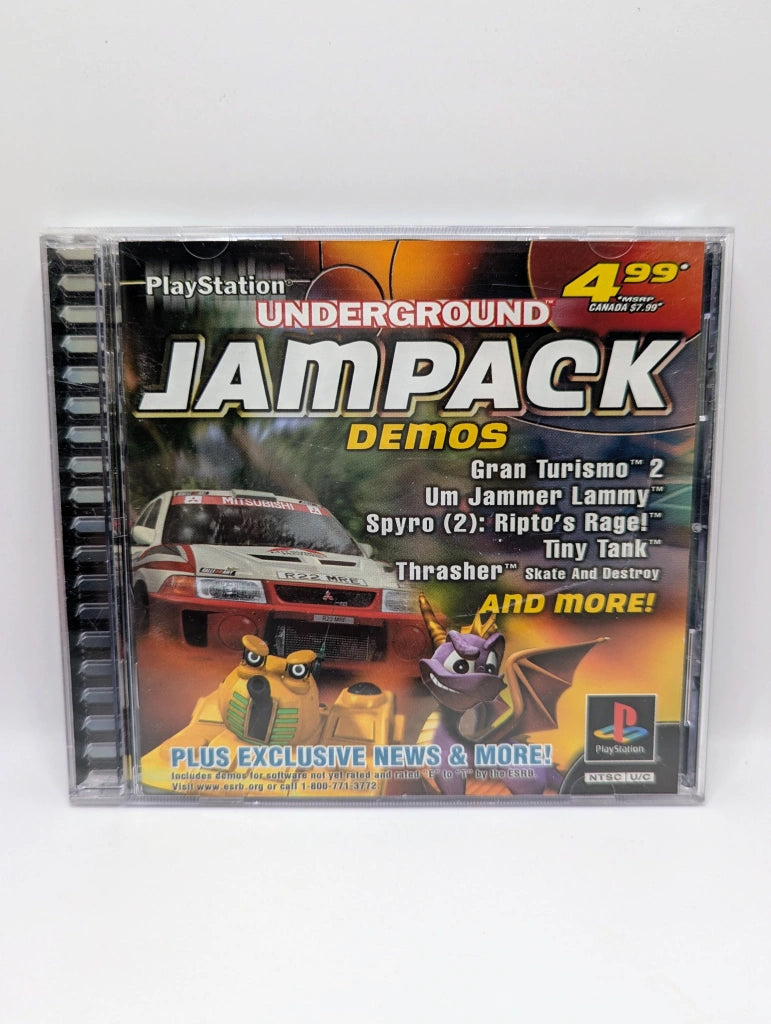 PlayStation Underground Jampack Winter 99