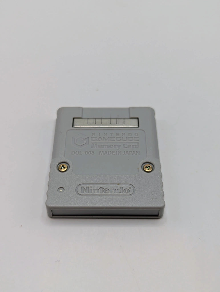 Nintendo GameCube Grey Memory Card - DOL-008