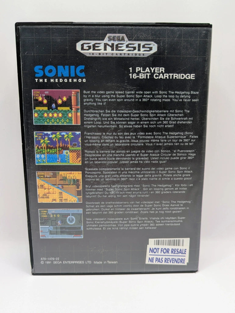 Sonic the Hedgehog [Canadian]