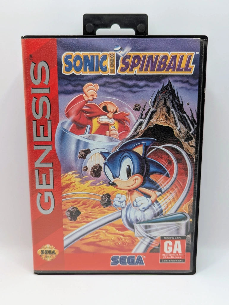 Sonic Spinball [No Manual]