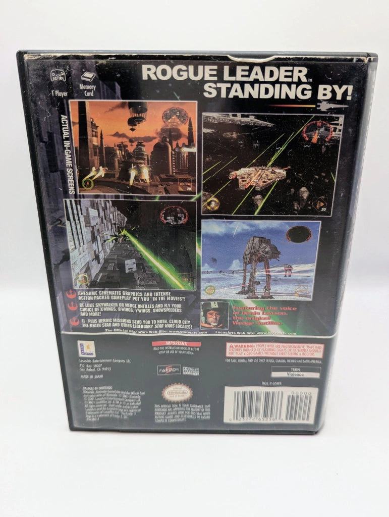 Star Wars Rogue Leader [Condition] [No Manual]