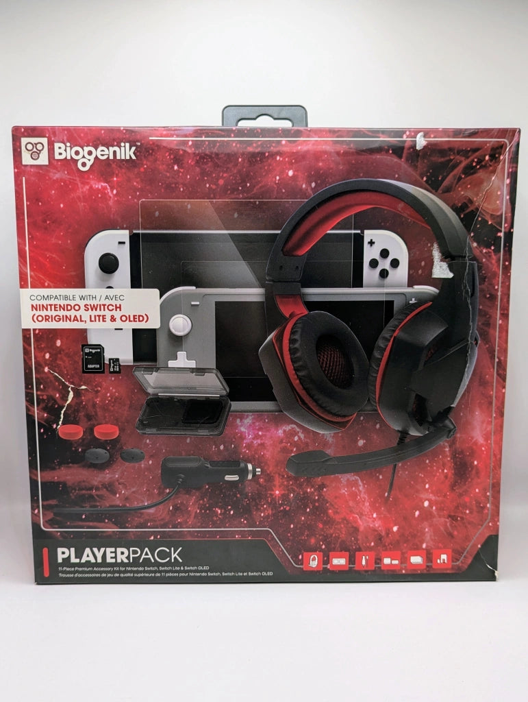 BIOGENIK Nintendo Switch Player Pack [NEW] [Condition]