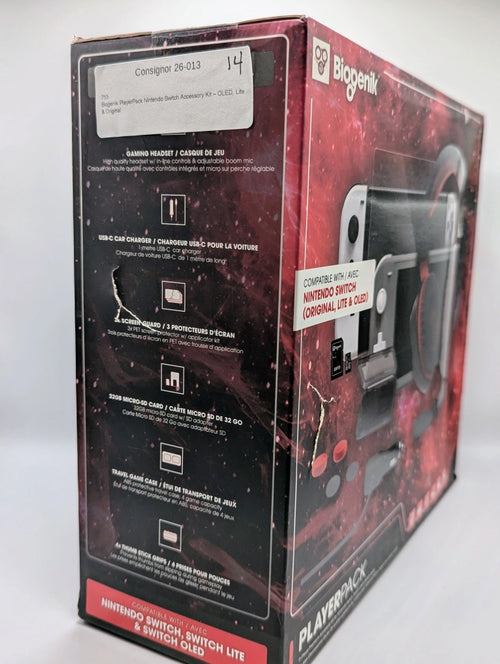 BIOGENIK Nintendo Switch Player Pack [NEW] [Condition]