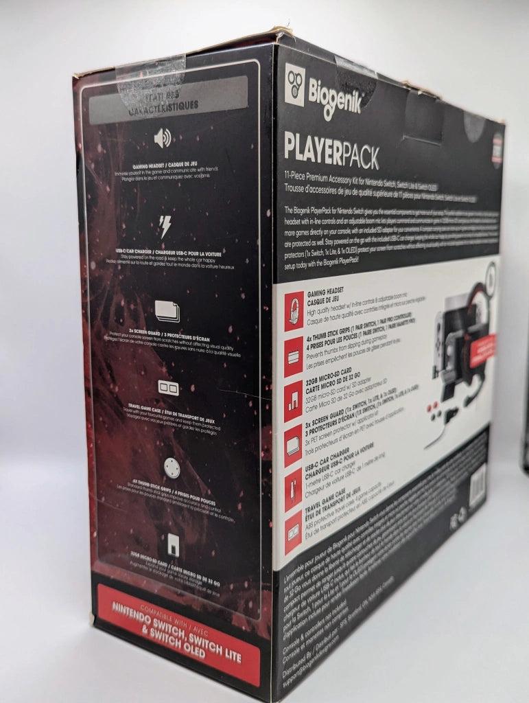 BIOGENIK Nintendo Switch Player Pack [NEW] [Condition]