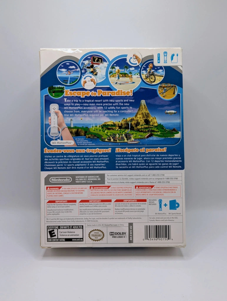 Wii Sports Resort 1 Wii MotionPlus Bundle