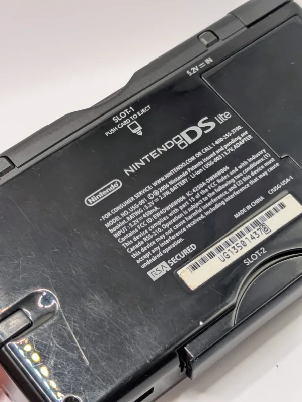 Nintendo DS Lite Onyx [Loose] - Image 7
