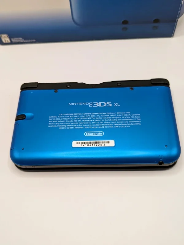 Blue Nintendo 3DS XL - Image 12