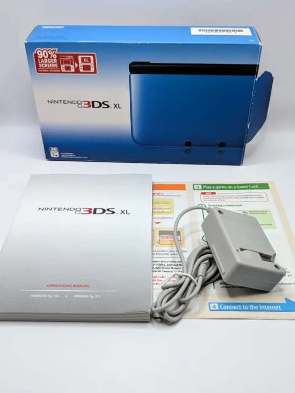 Blue Nintendo 3DS XL - Image 8
