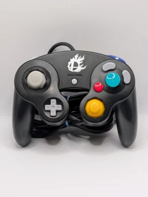 Black Super Smash Bros. Gamecube Controller